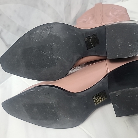 Jeffrey Campbell  Dagget Western Boots in pink rose sz 8 - Picture 6 of 8